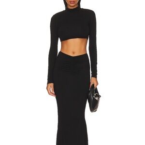 Scheana Skirt Set in Black superdown size M